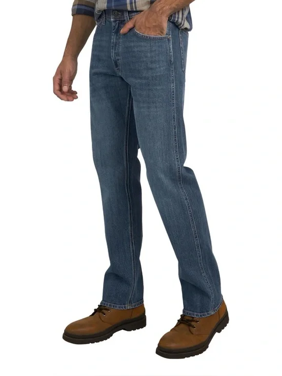 Men’s Wrangler Free-To-Stretch Regular Fit W/98% Cotton 2 % Elastic 40x30 BNWT - Picture 2 of 7